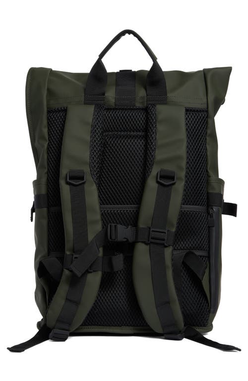Rains Texel Waterproof Backpack In Green
