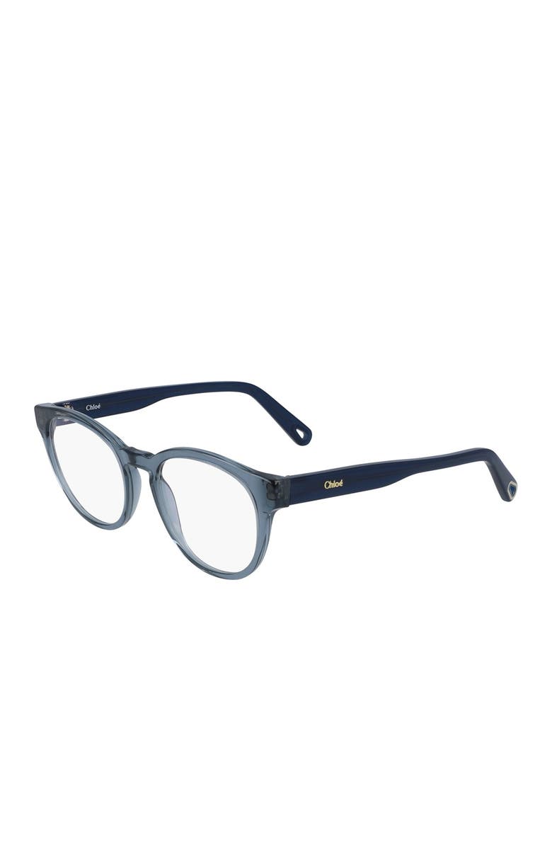 Chloé 49mm Round Optical Frames, Alternate, color,