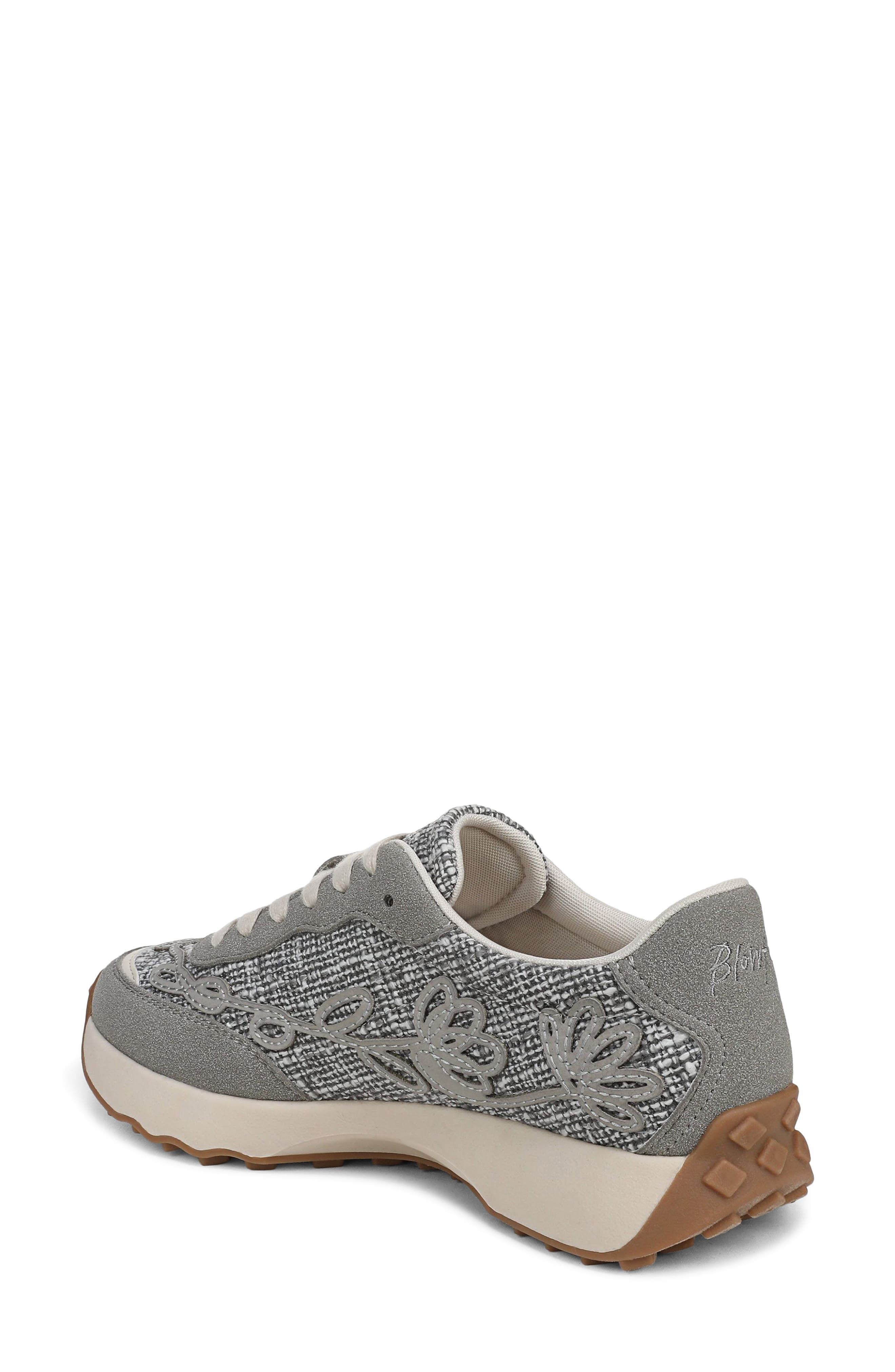 Driftbloom Sneaker, Alternate, color, GREY FAUX SUEDE/ CANVAS