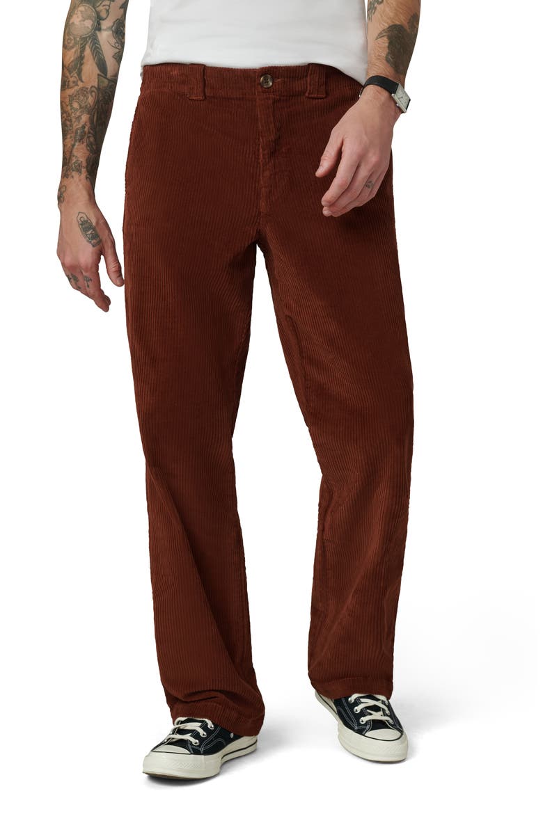 Relaxed Corduroy Pants, Main, color, MOCHA BISQUE