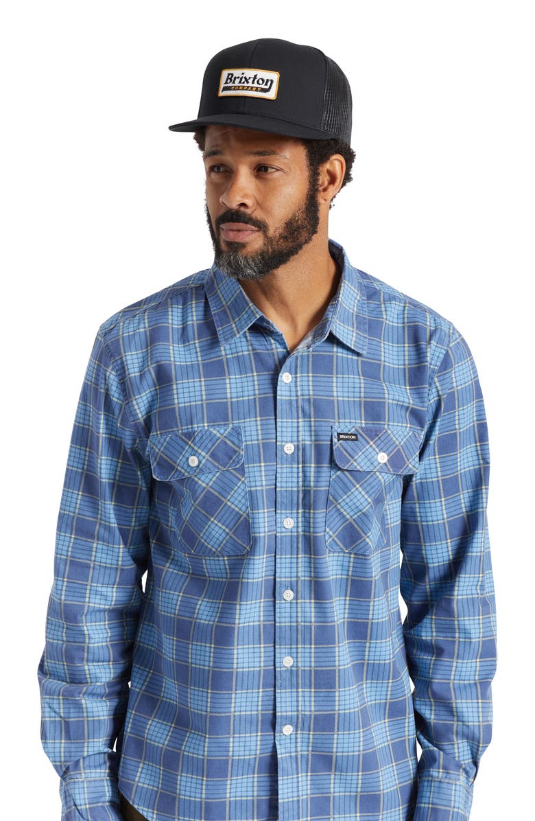 Brixton Steadfast Mesh Snapback Hat, Alternate, color, 