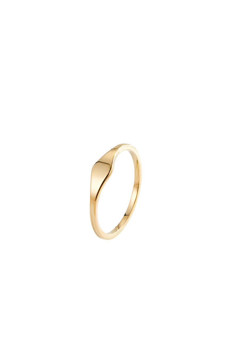 Mazin Jewels Micro Signet Ring, Main, color, 