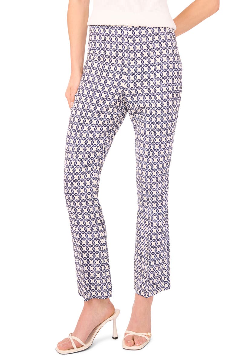 Ted Baker Print Straight Leg Pants, Main, color,