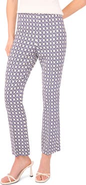 Ted Baker Print Straight Leg Pants