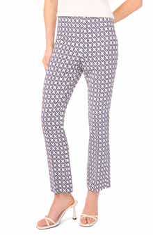 Ted Baker Print Straight Leg Pants