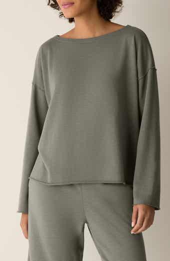 Bateau Neck Boxy Top