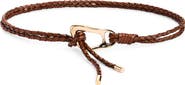 Nordstrom Syd Woven Leather Tie Belt