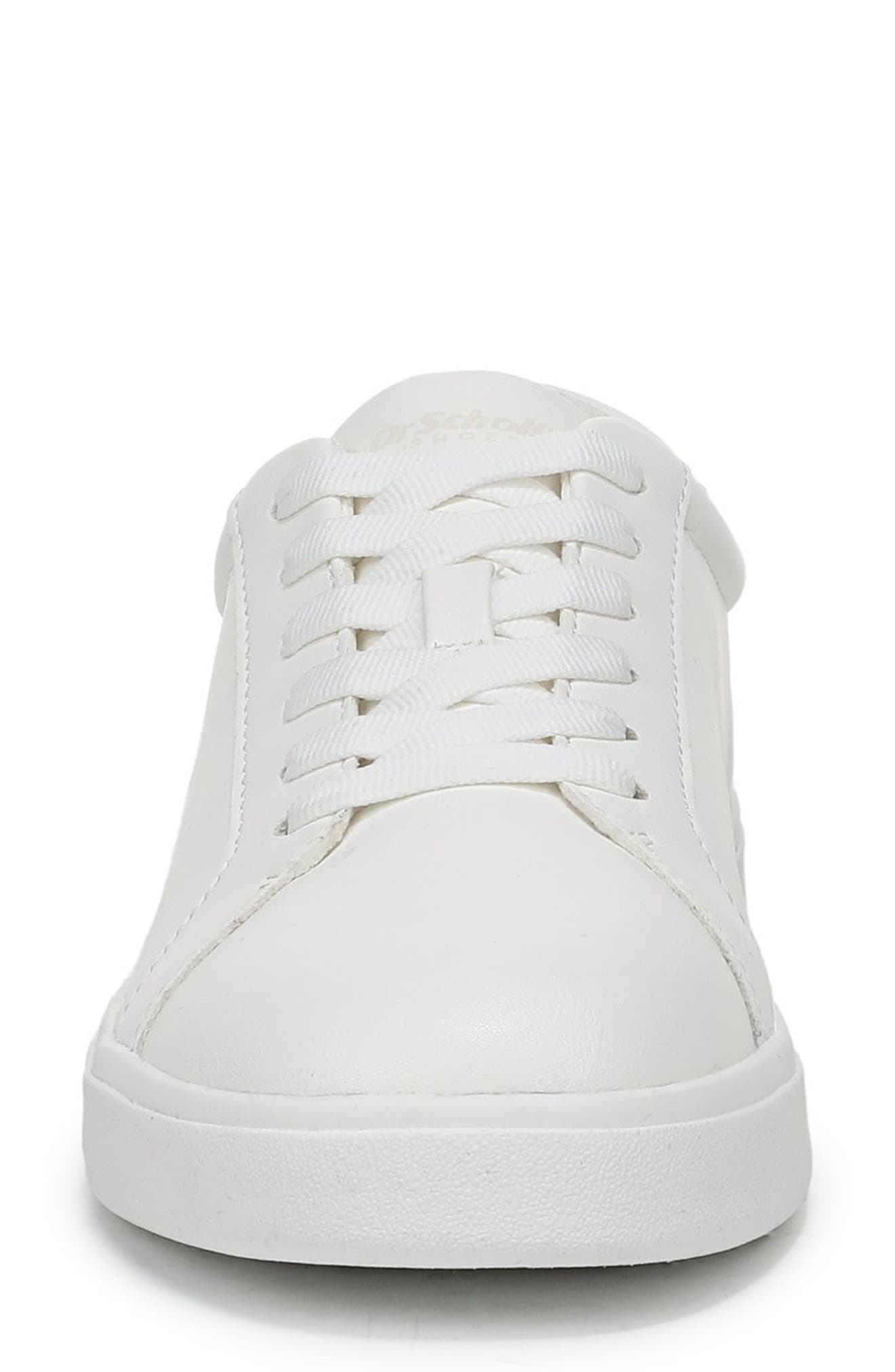 Vivenne Low Top Sneaker, Alternate, color, WHITE FAUX LEATHER