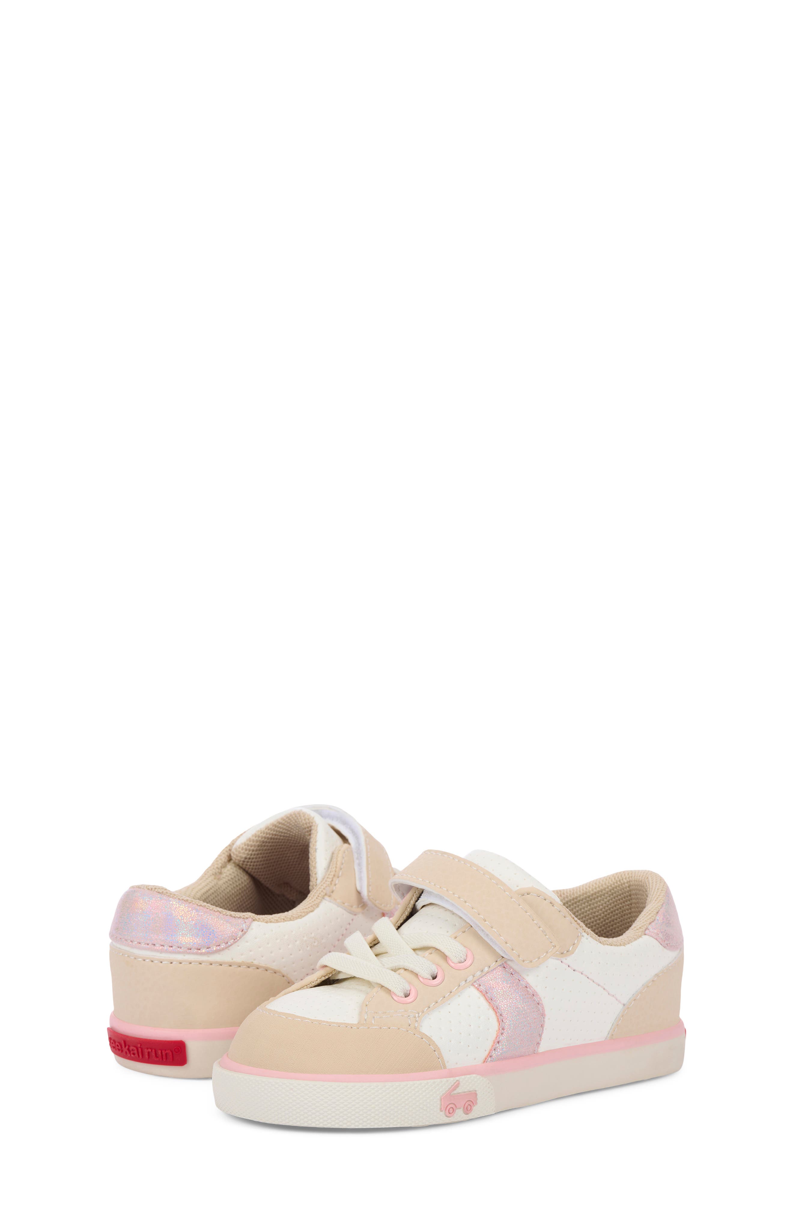 Kids' Connor Sneaker, Alternate, color, WHITE/OATMEAL