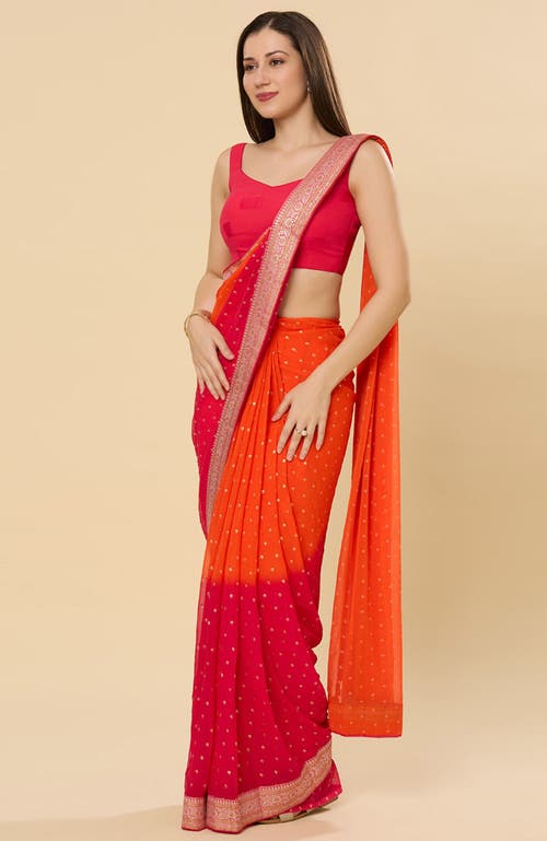 One Minute Saree® Celia Pre-draped Georgette Saree