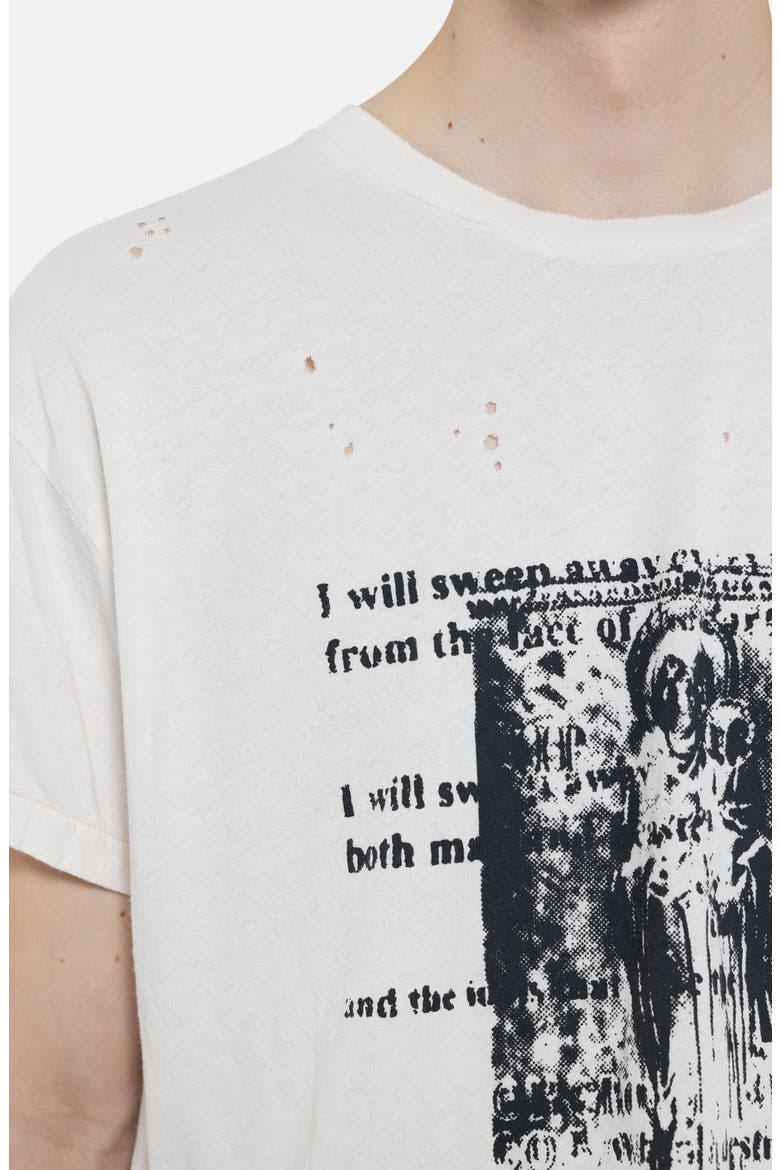 Biblical Cotton Graphic T-Shirt, Alternate, color, WHITE
