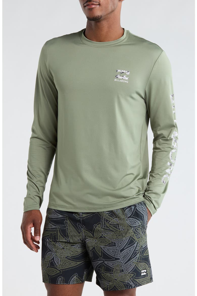 Mondo Long Sleeve Sun T-Shirt, Main, color, SEA SPRAY