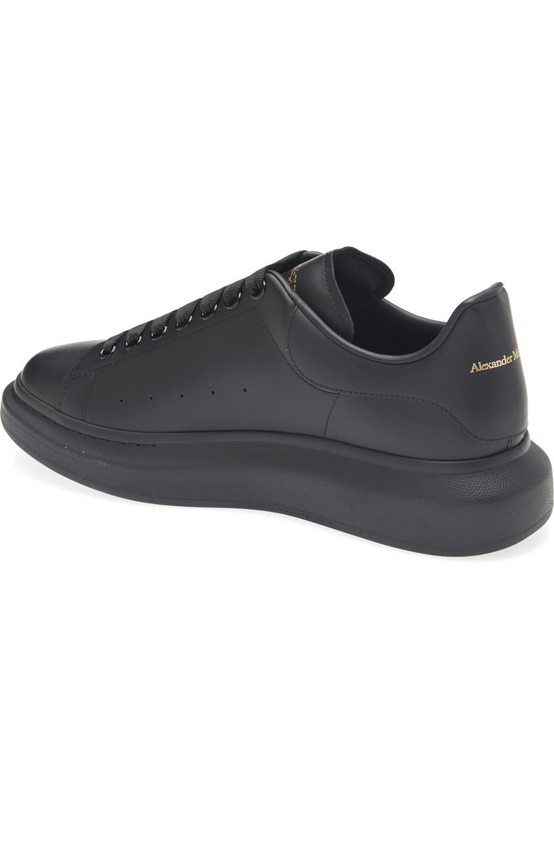 McQueen Oversized Sneaker, Alternate, color, Black/ Black