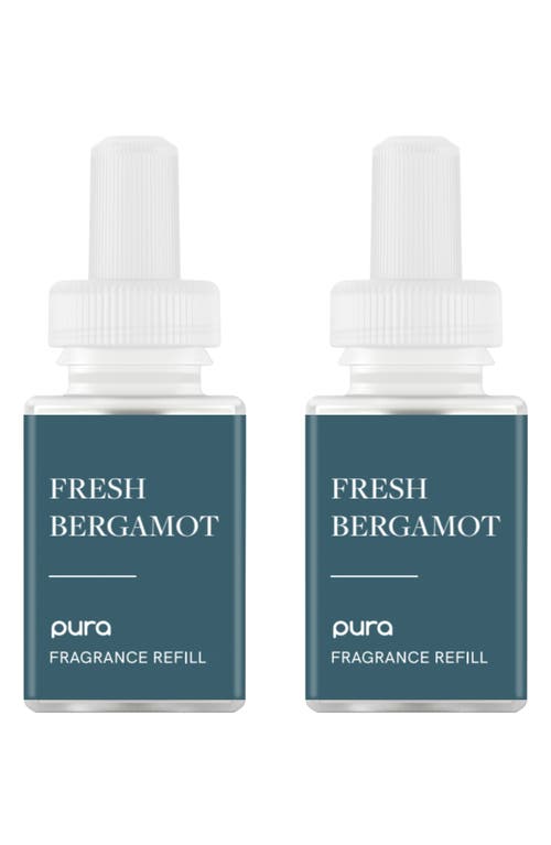 Pura 2-pack Diffuser Fragrance Refills In Fresh Bergamot