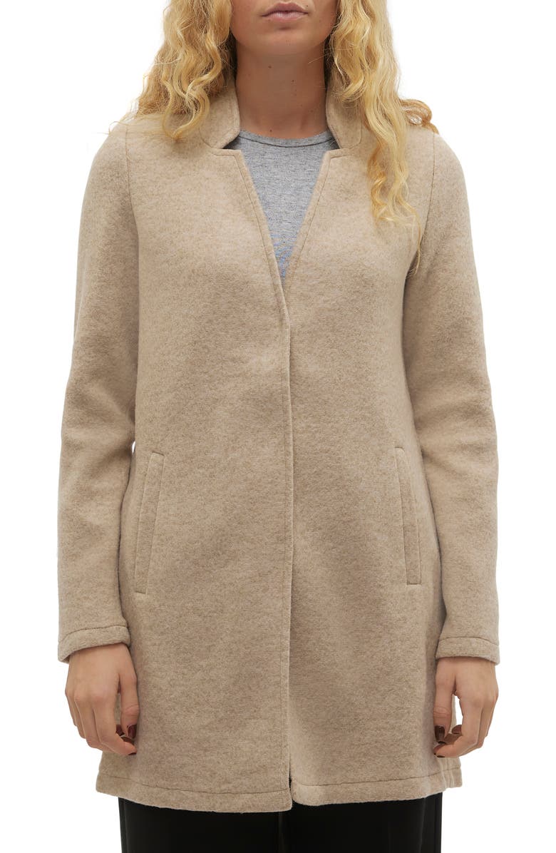 VERO MODA Katrine Brushed Long Jacket, Main, color, 