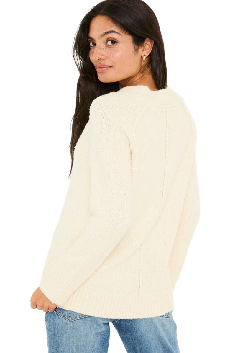 FatFace Bonnie Boucle V Neck, Alternate, color, 