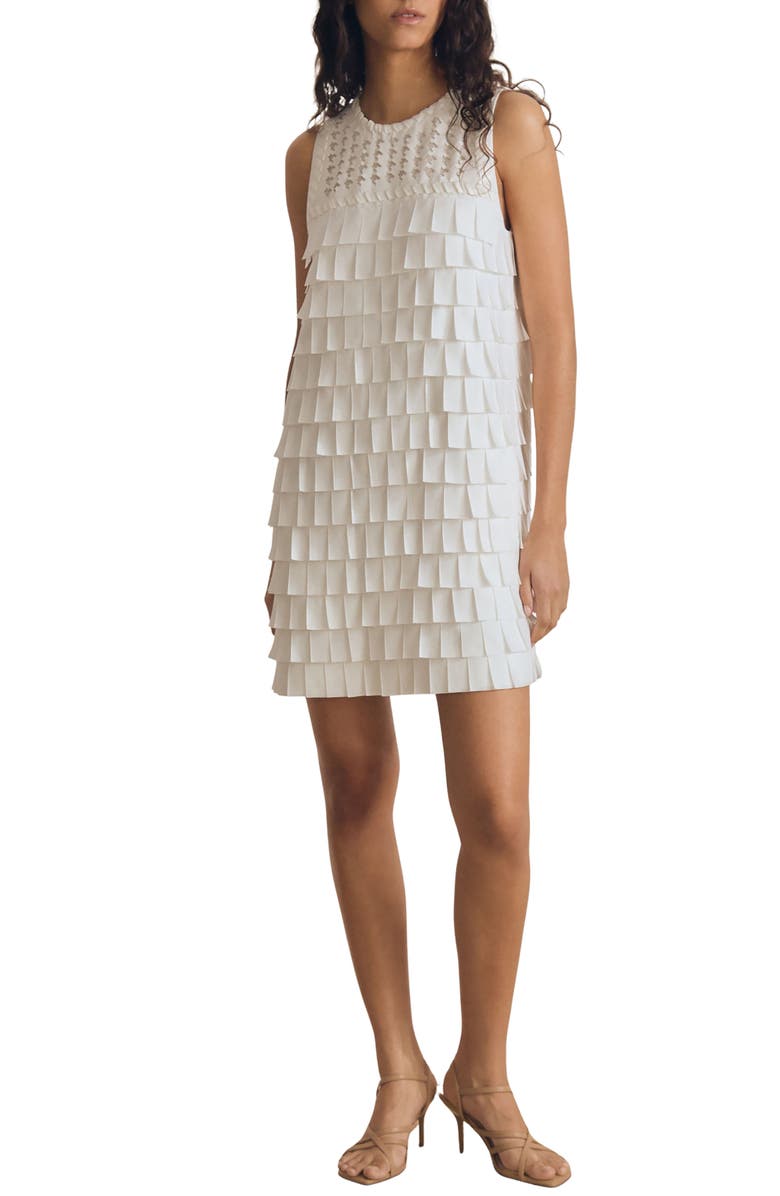 Reiss Atelier Robin Sleeveless Shift Dress, Main, color, 