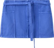 MANGO Starring Hailey Bieber Amber Denim Miniskirt