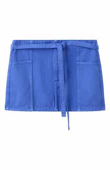 Amber Denim Miniskirt