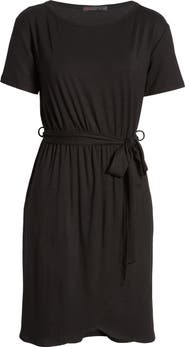 Fraiche by J Tie Waist Tulip Dress