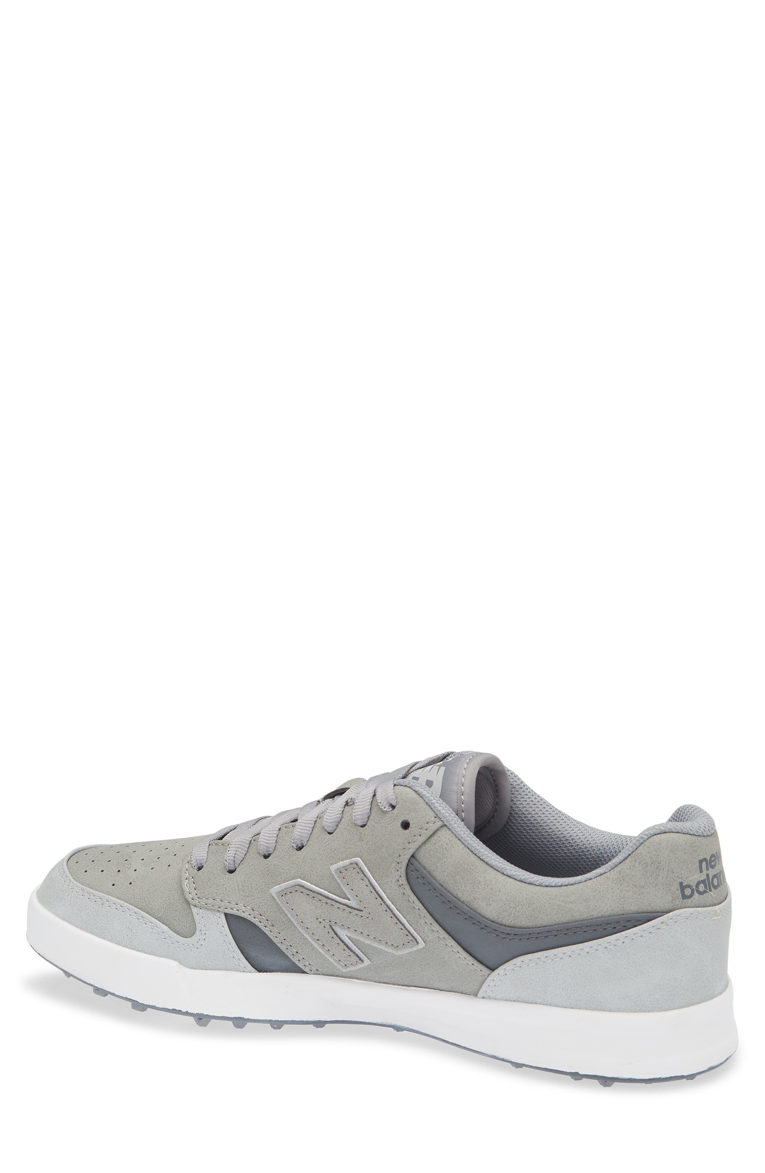 New Balance 480 Golf SL Waterproof Spikeless Golf Shoe, Alternate, color, Grey