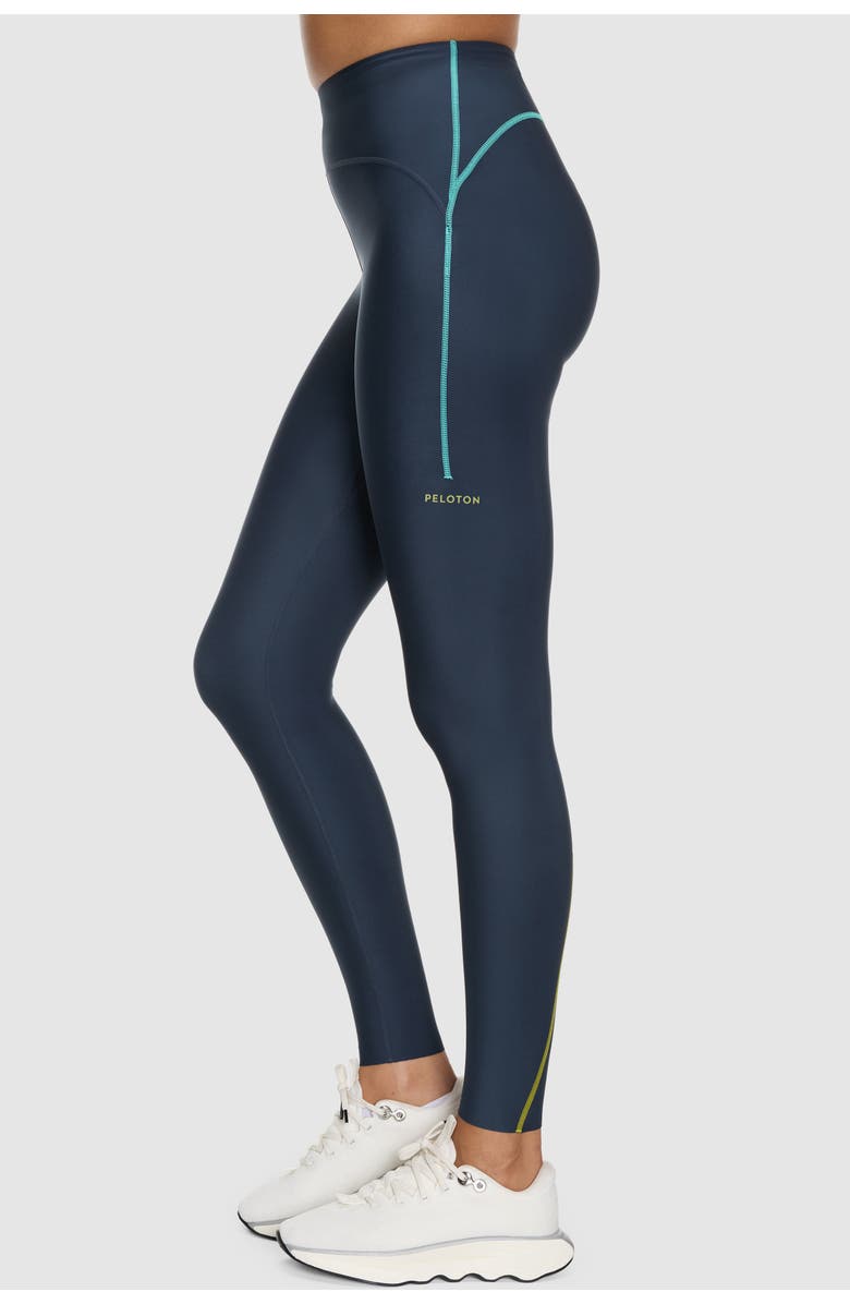 Peloton Endurance Light Pop Stitch Legging, Alternate, color, Blue Nights