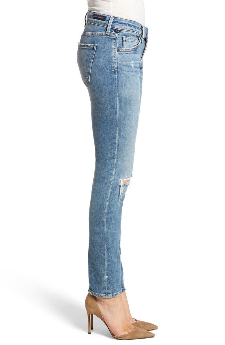 Citizens of Humanity Racer Ripped Skinny Jeans, Alternate, color, 