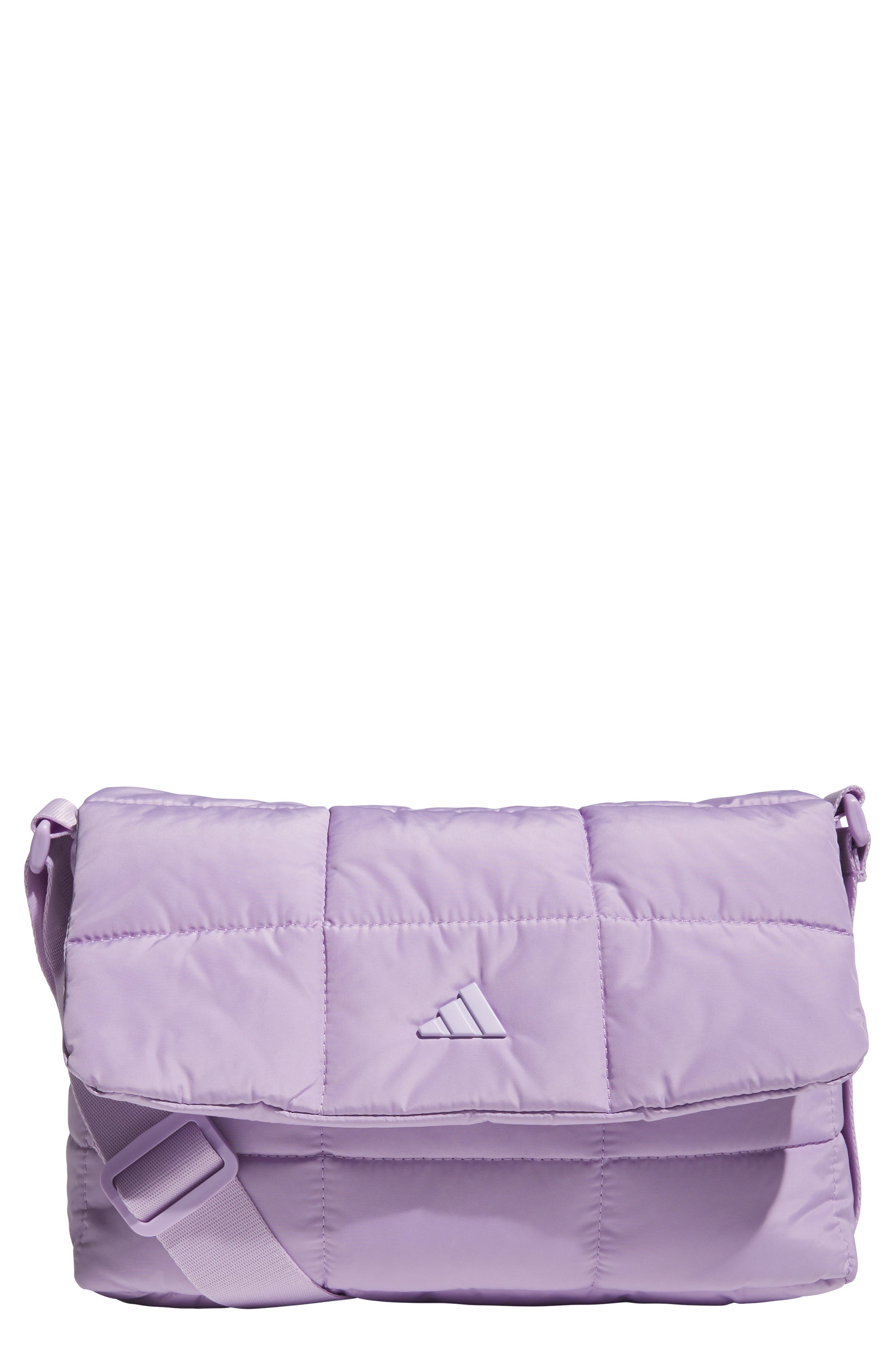 adidas Quilted Flap Crossbody Bag, Main, color, 