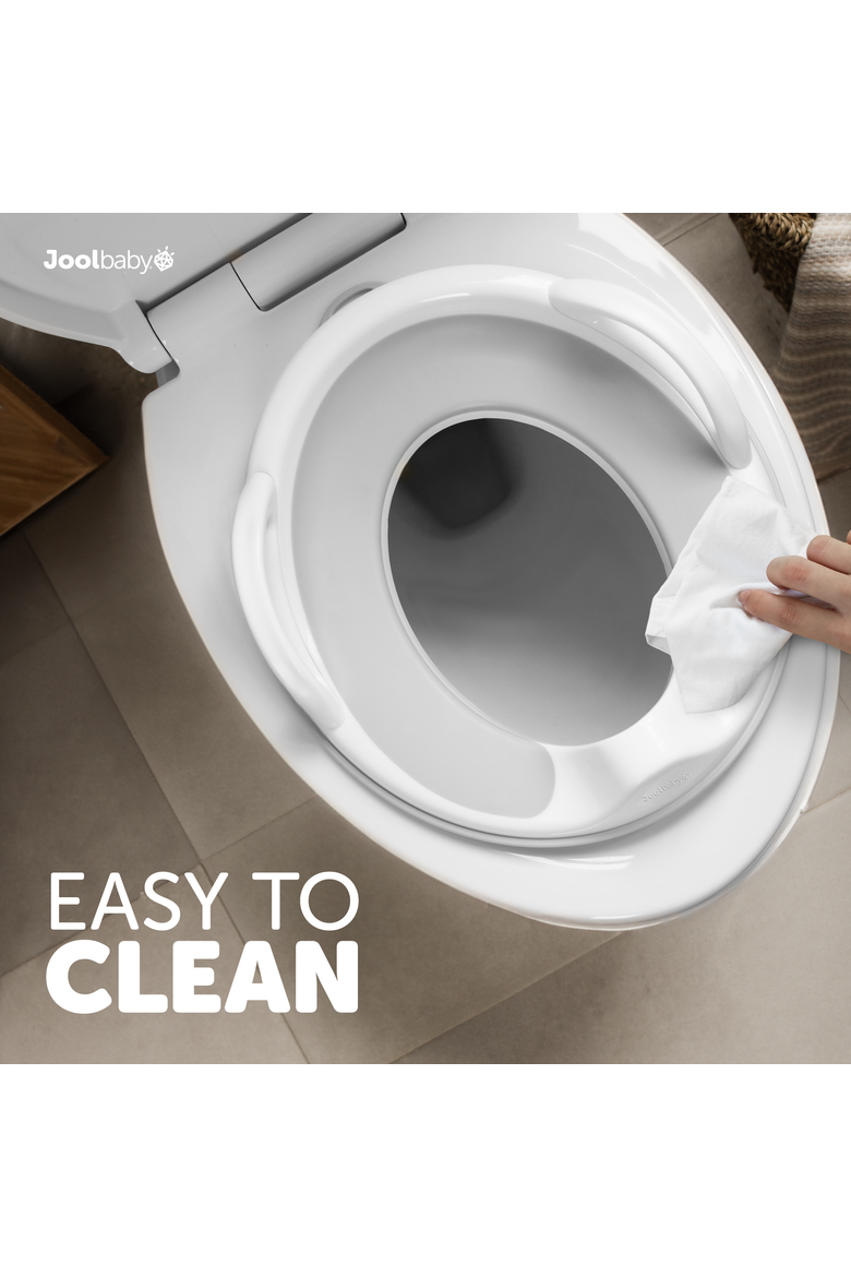 Potty Training Seat with Handles Toilet Training Seat, Alternate, color, Gray