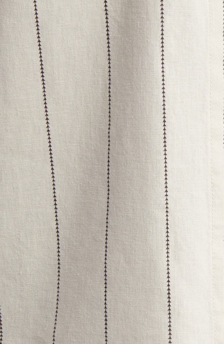 Elwood Logo Linen Blend Baseball Jersey, Alternate, color,