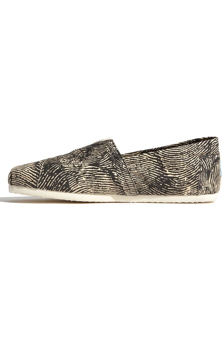 TOMS 'Classic -Print' Canvas Slip-On, Alternate, color,