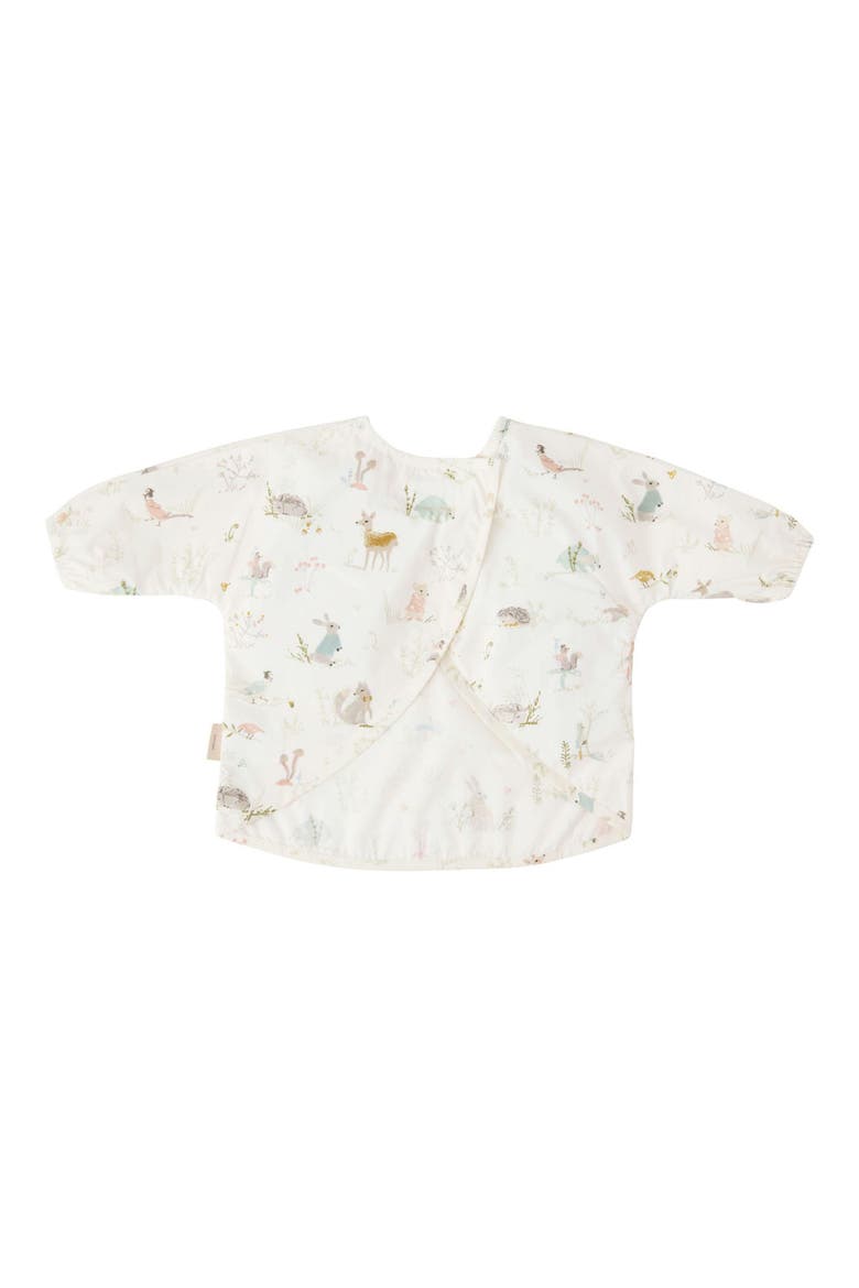 Water Repellent Baby Smock, Alternate, color, FOREST FABLE