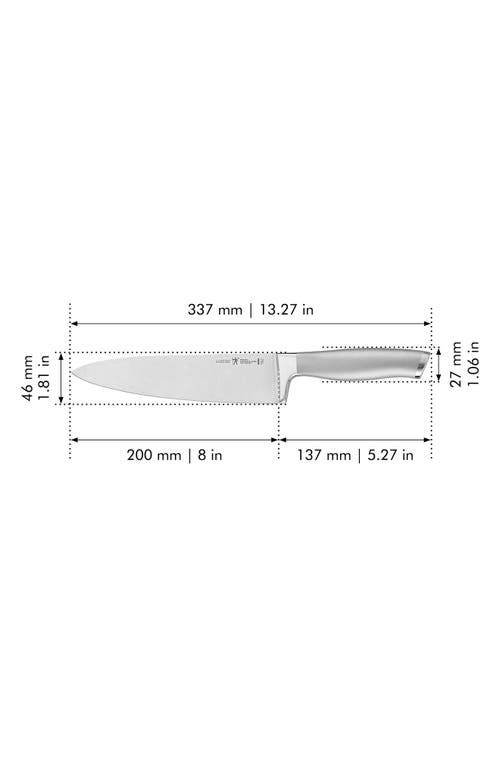 Henckels Cutlery Forged Accent 8-inch Chef's Knife In Silver