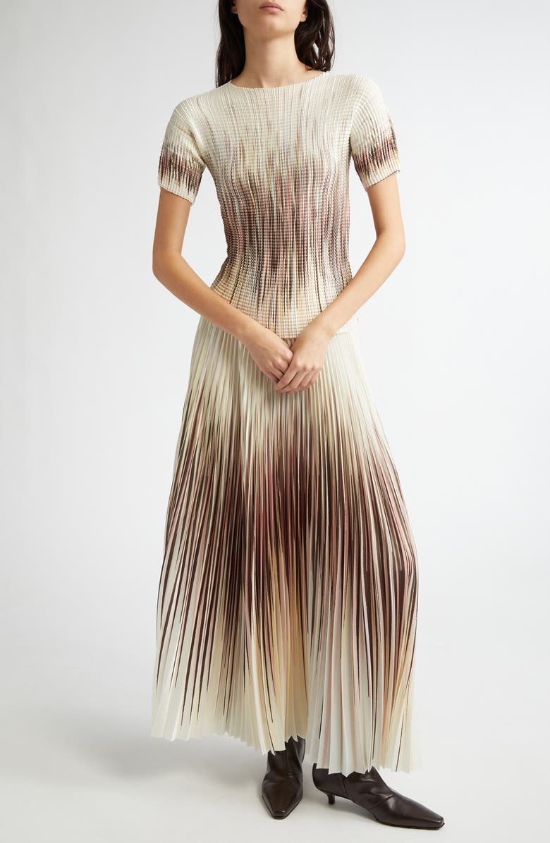 Herno Ombré Pleated Top, Alternate, color, 