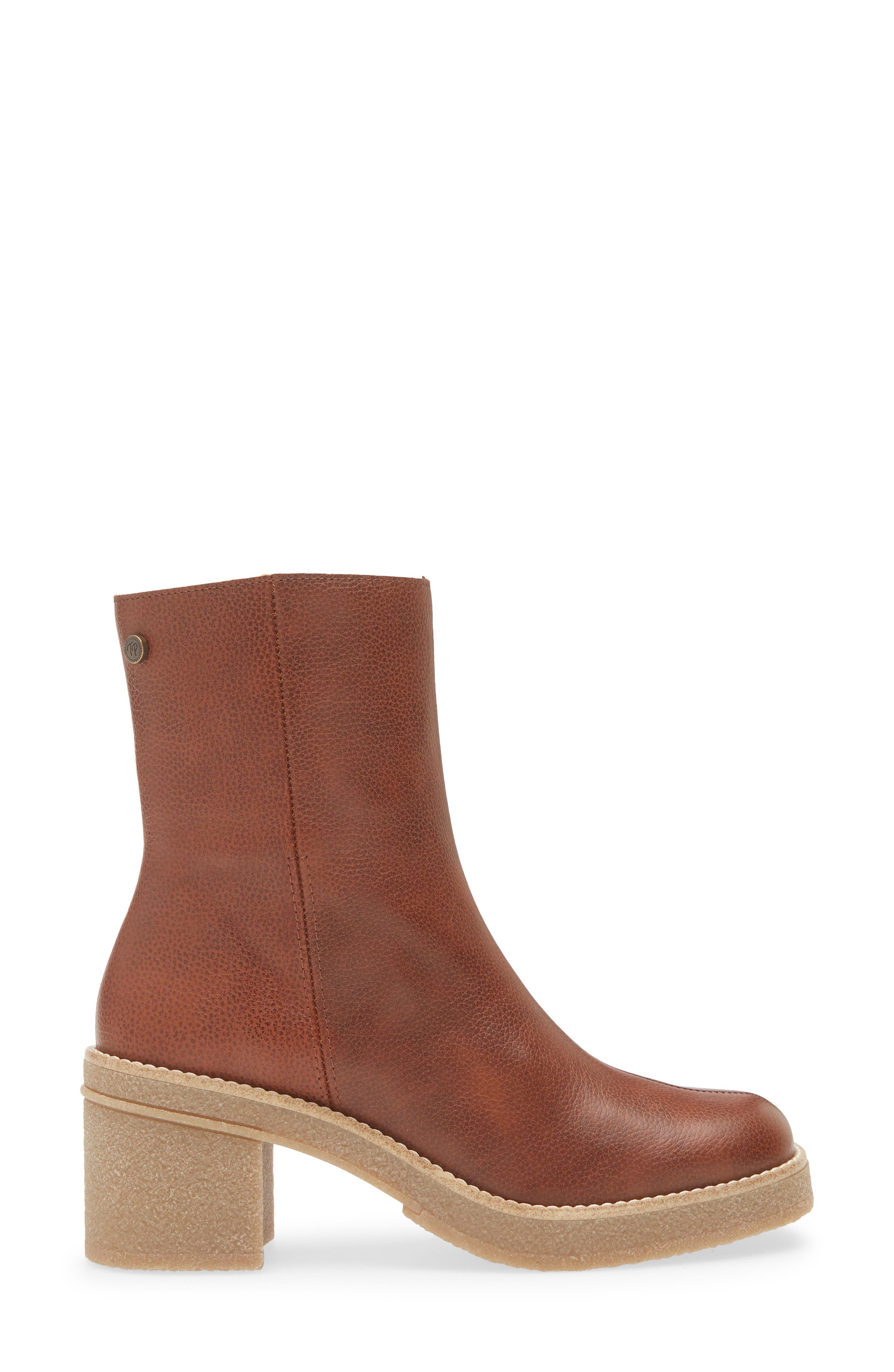 Piani Platform Bootie, Alternate, color, CAMEL