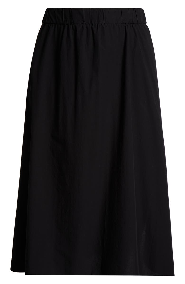 Eileen Fisher Organic Cotton Poplin Maxi Skirt, Alternate, color, 