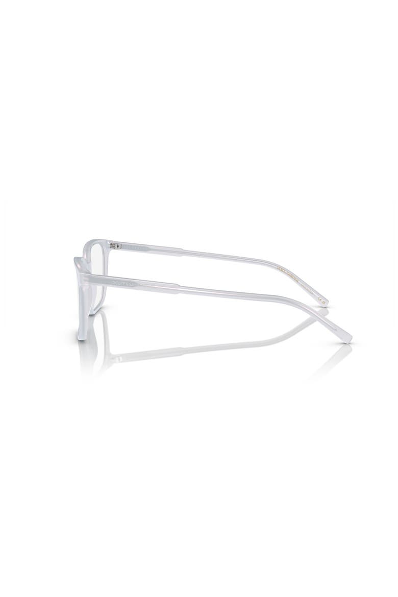 54mm Square optical glasses, Alternate, color, Transparent