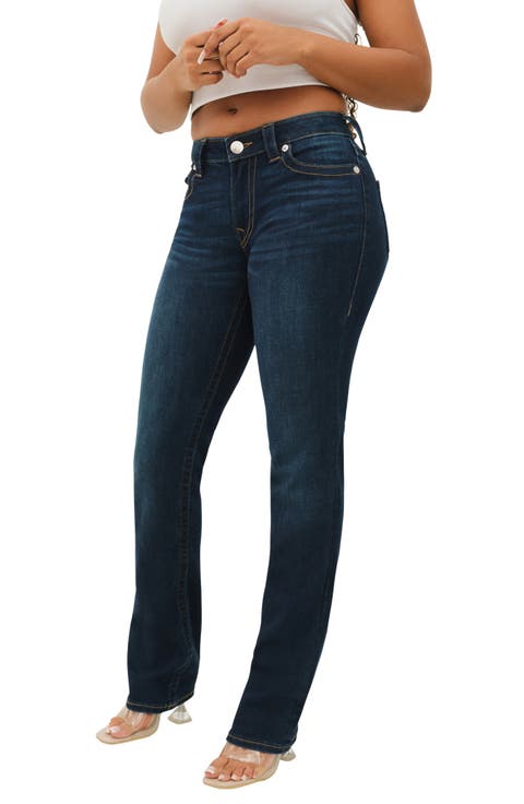 Billie Mid Rise Straight Leg Jeans