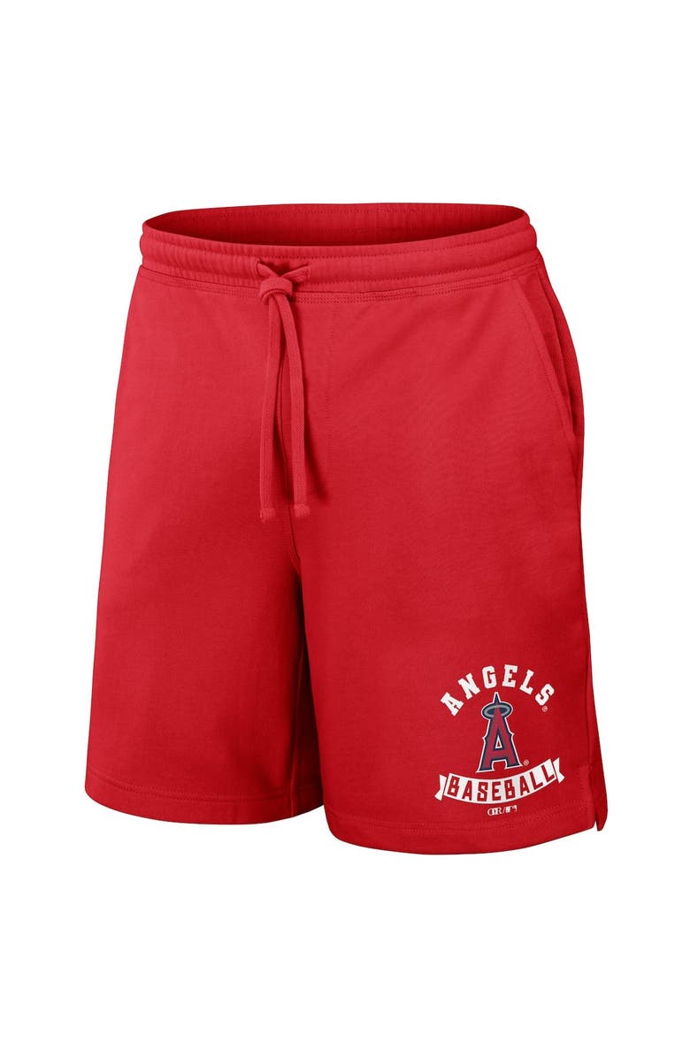 Darius Rucker Collection by Fanatics Men
s Darius Rucker Collection by Fanatics Red Los Angeles Angels Team Color Shorts, Alternate, color, Red