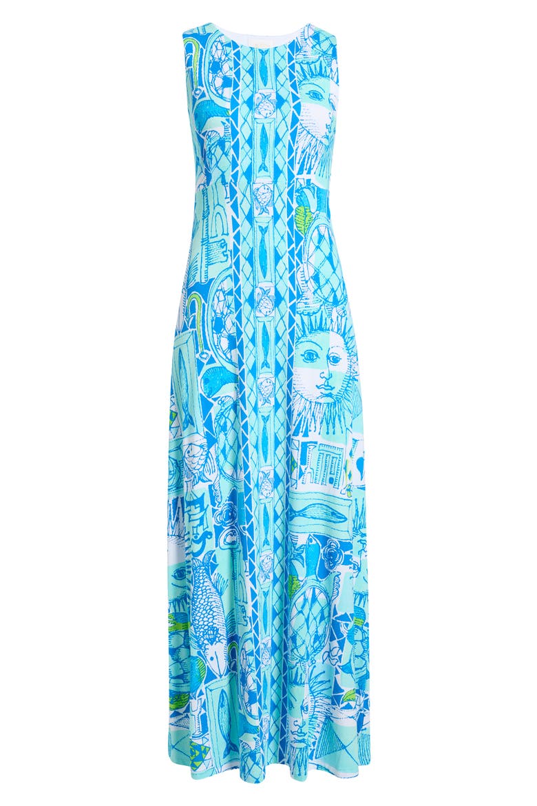 Ellison Sleeveless Maxi Sundress, Alternate, color, MINT CONDITION