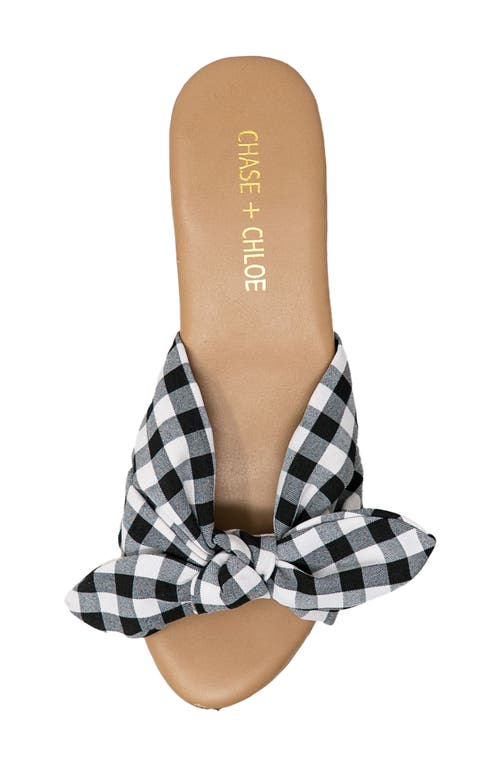 Chase & Chloe Chase And Chloe Knot Top Platform Sandal