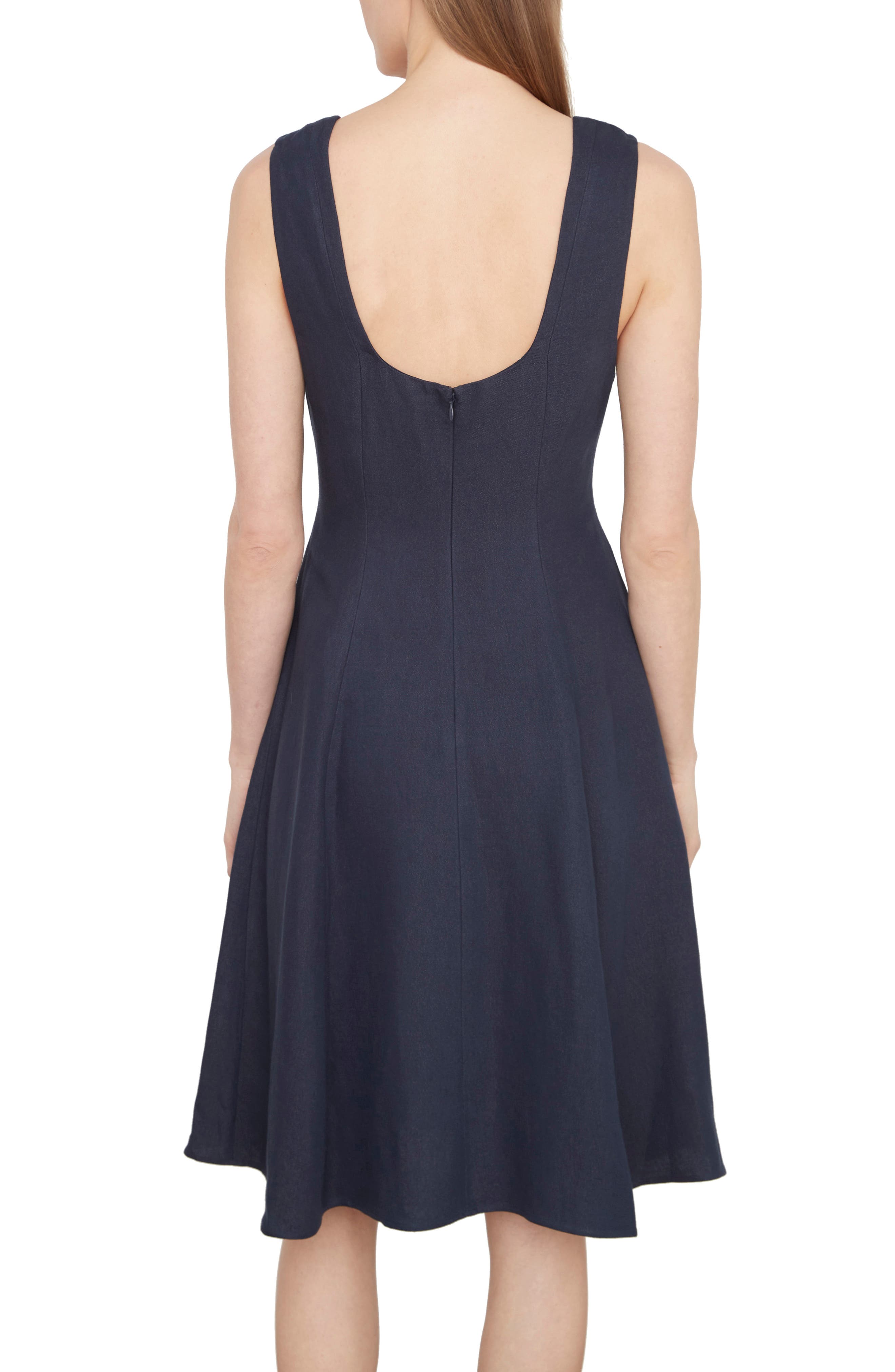 Panelled Sleeveless Dress - image 2