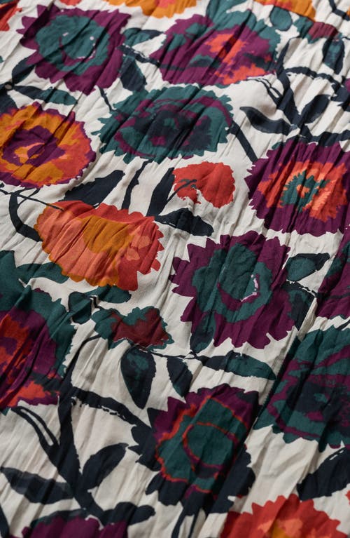Seasalt Cornwall Larissa Printed Organic Cotton Button-up Shirt In Multi