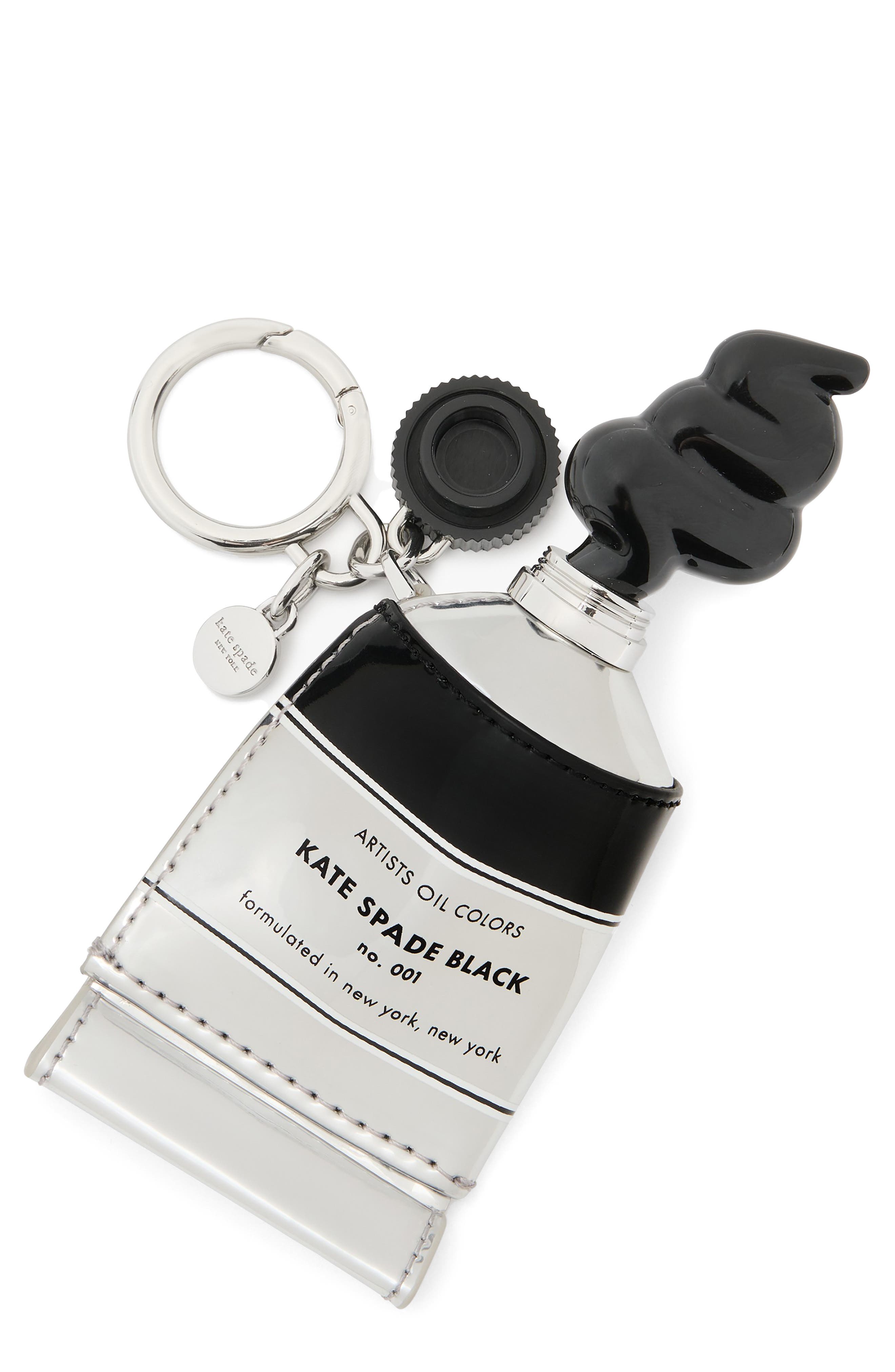 Kate Spade New York squeeze paint tube bag charm, Main, color, 