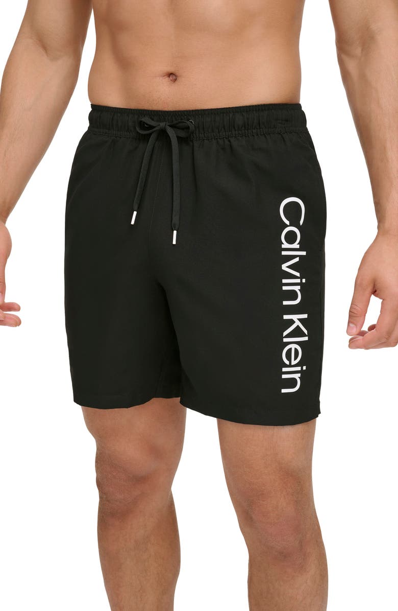 Calvin Klein Core Volley Swim Trunks, Main, color,