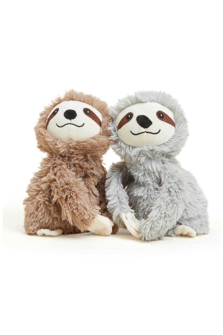 Sloth Hugs Plush Toy, Alternate, color, Brown/Grey