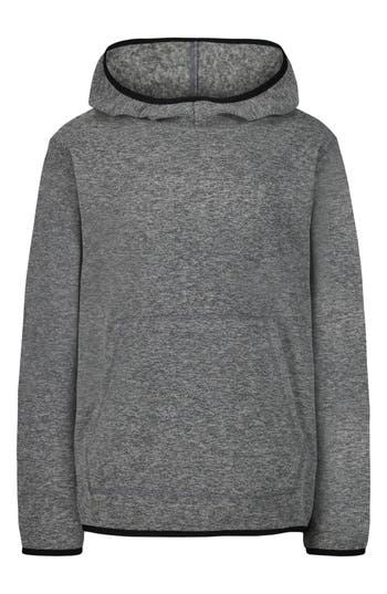 Under Armour Kids' Hundo Graphic Hoodie In Gray