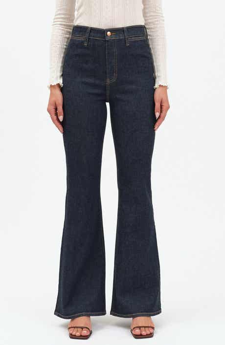DAZE Sunset High Waist Flare Jeans