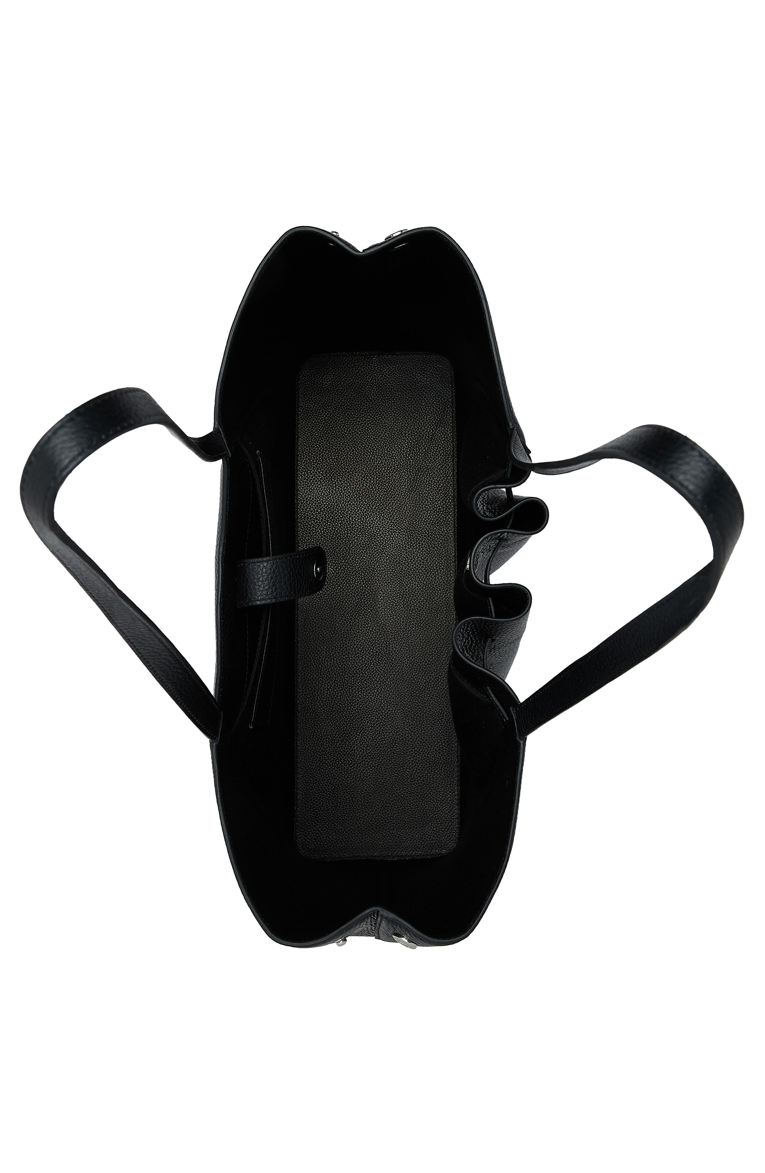 behno Large Katrina Pebble Leather Tote, Alternate, color, 