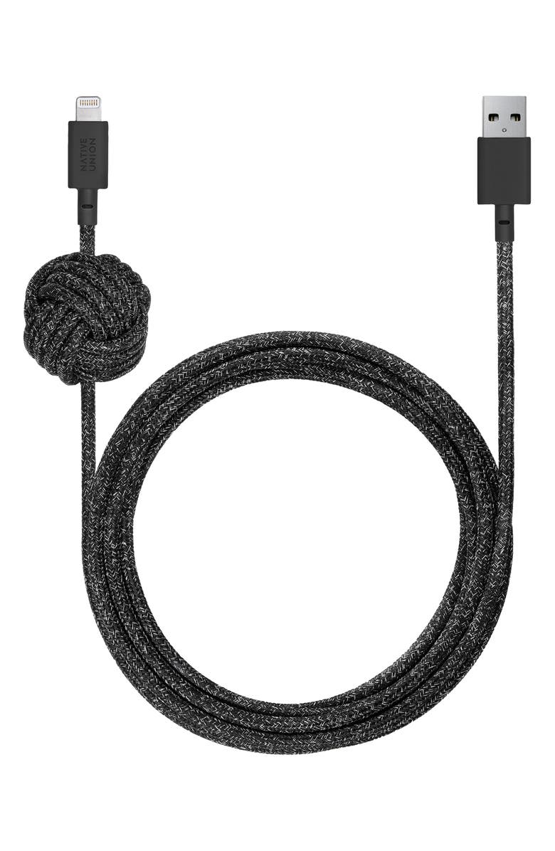 Native Union Night Lightning to USB Charging Cable, Main, color,
